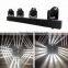 Wall decoration 4pcs 10w osram white led four head beam moving head led disco light stage dj light