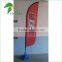 custom outdoor printed feather beach flags for sale
