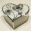 Pretty Heart Love Alloy Jewelry Box