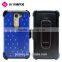 IVYMAX 2016 New Style Diamond Bling Luxury Hybrid Cell Phone Case for LG K7/M1/Tribute 5 LS675