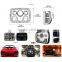 5"X7" Inch Car Universal 25W 2000LM With CREE Chips LED Headlight Headlamp DOT Approved