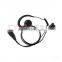 Two Way Radio Accessories Wired G Swivel Earhook Earphone with Changeable Connector