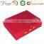 High quality red Pretty nice paper packaging box for medal/commemorative coin