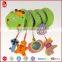 BSCI factory audit green frog baby bed hanging plush toy                        
                                                Quality Choice