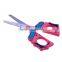 B-21 China penghao plastic handle stainless steel blade beautiful cartoon scissors for children paper cutting scissors