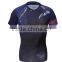 High Quality Blank Men's Athletic Compression Sport Gym T Shirt
