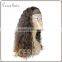 Premium Synthetic Front Lace Wig Super Wave Jewish/Kosher Wig Piano Color 4/27/30 Long Size Quality Choice