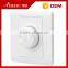 factory price BIHU White fire resistance PC led waterproof dimmer switch for home