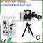 2015 Best Optical Instrument 8x Magnification Telescope for Smartphone Cellphone Holder And Camera Phone Tripod