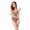 2016 New Women Bikini Sexy Leopard Bodysuit Swimwear Bodysuit Jumpsuit