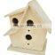 DIY Wooden Bird House Indoor Bird House