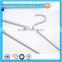 Factory direct sale customize different types adjustable non-slip space-saving aluminum clothes hanger