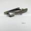 21mm slim narrow long shape pin buckle black gun metal color lady waist strap buckle