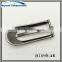 15mm long narrow madam pin buckle for braid belt