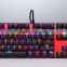 RGB LED Gaming Mechanical Keyboard for laptop computer