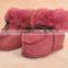 2016 Hot Sale Leather fur Baby Shoes Fancy Baby Girls Shoes Winter shoes                        
                                                Quality Choice
                                                    Most Popular