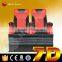 Interactive simulator 7D movie theater gun game machine equipment