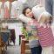 Thwartwise Hot-selling 90 130 And 150cm Beige Big Dog Head Plush Toy Doll Pillow With Red Stripe Cloth