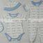 100% Cotton Printed Fabric Infant Wear Set Baby Romper Set