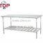 Assembly stainless steel kitchen work tables