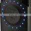 Big power Dual 15 inch plastic active speaker with bluetooth and color light
