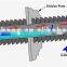 Air to air heat pipe heat recovery exchanger