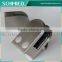 garden glass railing D type glass clamp for tube from China wenzhou