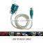 Factory supply d-SUB female/male RJ11 TO RS232 CABLE/RJ11 to DB9cable