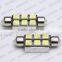 Super bright 39mm led festoob C5W Licence Plate Dome Interior Light Auto Led festoon Lamp Car LED Parking light bulb