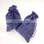 Hot sale custom linen drawstring bag