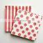 beautiful Eco-friendly square stripe party paper napkin