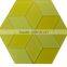 hexagonal glass mosaics, colored glass mosaic, home decor mosaics (T10~T15)