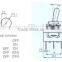machinery rocker switch,on-off-on rocker switch single-pole double-throw type