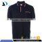 Daijun china factory high quality short sleeve cheap 200g custom black mens cheap polo shirt 100% cotton high quality uniform