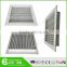 HVAC Systems Ceiling Air Conditioning Aluminum Linear Air Grilles / Air Directional Diffuser with White Spray Painting