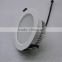 240v 12w warm white ic-f dimmable led downlight 90mm cut out for project