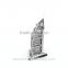 Custom made DIY toy building Burj Al Arab Hotel 3d model metal puzzle
