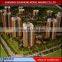 Architectural Residential Building Scale Model With Lighting System
