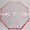 umbrella with lace trimmings 3 folding cute lace umbrella