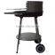 portable simple round charcaoal bbq grill