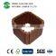 Wood Plastic Composite Outdoor Decking WPC Column Accessory for Garden Railing Pavilion