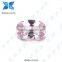 Wuzhou Synthetic Gemstone / Nano Pink Gems / Oval Shape Nano