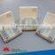 Glass prepared microscope histology slides set