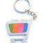 LED Asia China Factory Wholesale Custom Metal colorful keychain