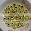 7*10mm Hot sale Acrylic Evil Eye Resin Round Beads For Bracelet