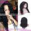 2015 Qingdao High Quality Brazilian Virgin Hair Deep Curl Full Lace Wig 100% Human Hair Silk Top Full Lace Wigs