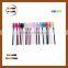 Factory outlet colored disposable mascara wands/makeup brushes for lash extension