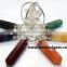 7 Chakra spinning merkaba Agate Energy Generator : Agate Chakra healing Tools
