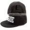 custom high quality 6 panel baseball cap for men
