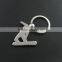 Hot Sales Zinc Alloy Promotional Football Keychain/metal Sports Keychain Gift